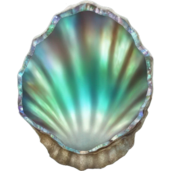Abalone shell crystal  emoji