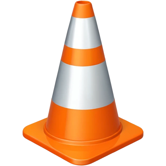 traffic cone emoji