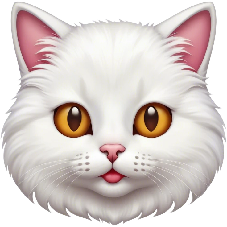 Cat with big lips  emoji