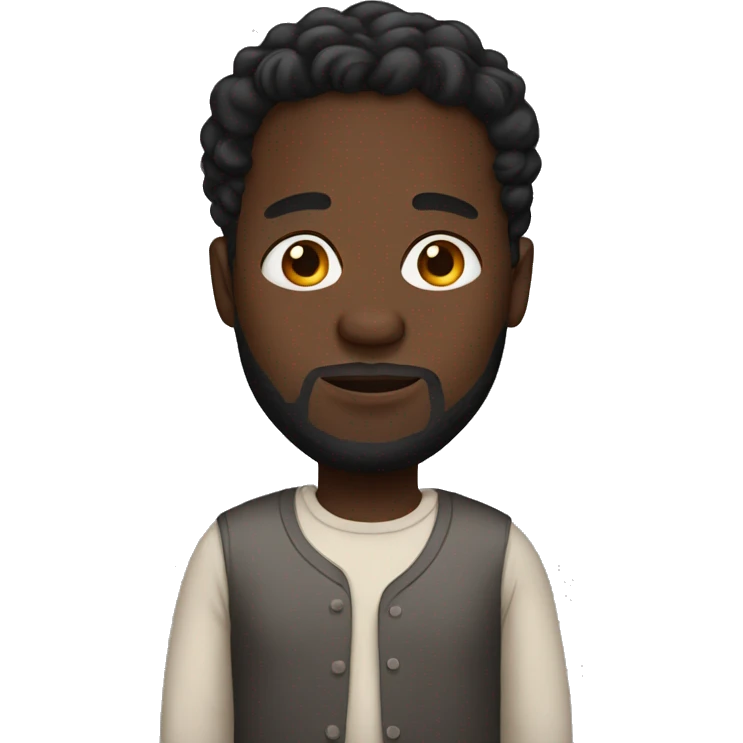 Black pregnant man emoji