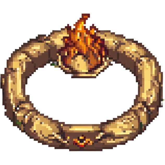 A fire ring emoji emoji
