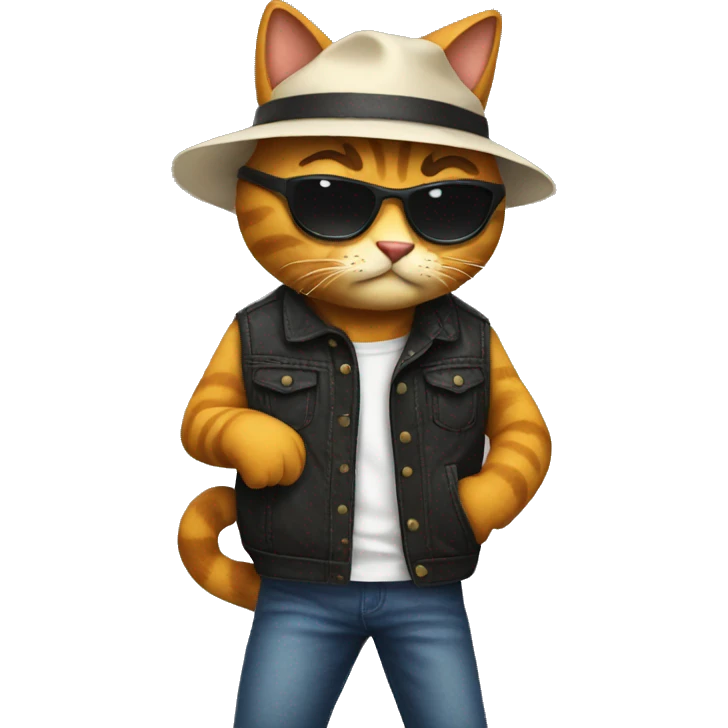 Cool cat The cool cat is a bandit emoji