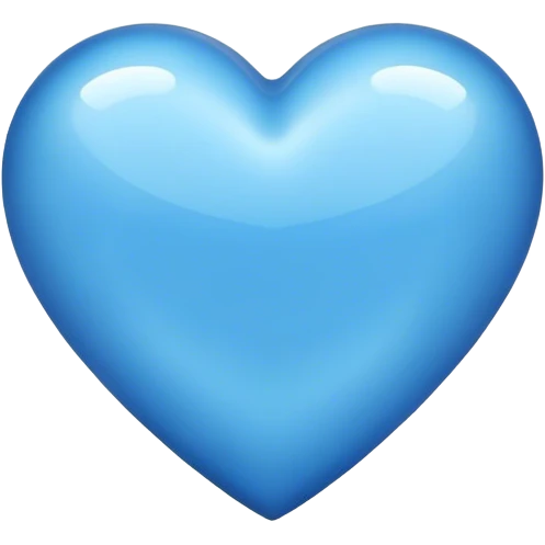 blue hart emoji