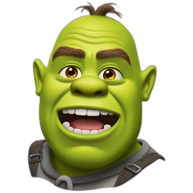 Shrek tiktok emoji