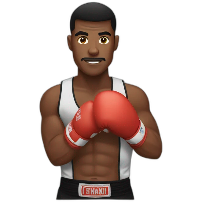 boxer emoji