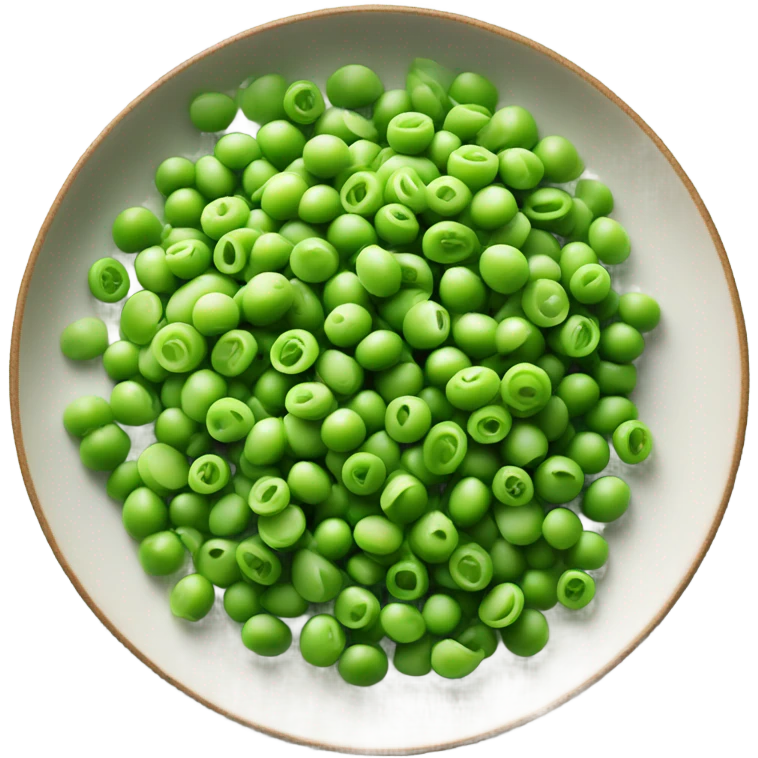 Peas in my pasta emoji