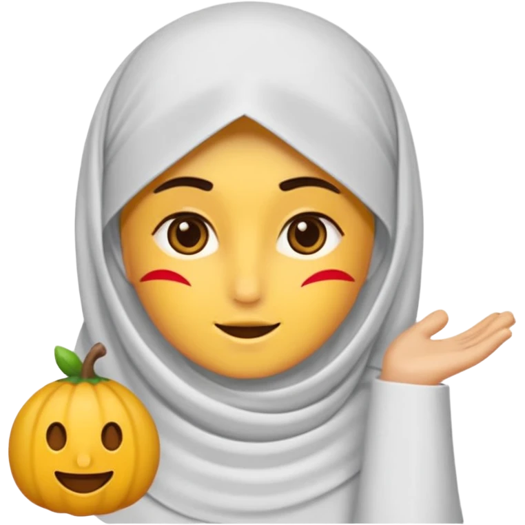 یک دختر با لباس افغانی زیبا emoji