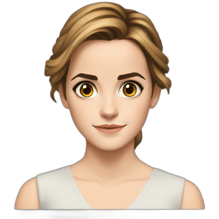 Emma Watson qui rit emoji