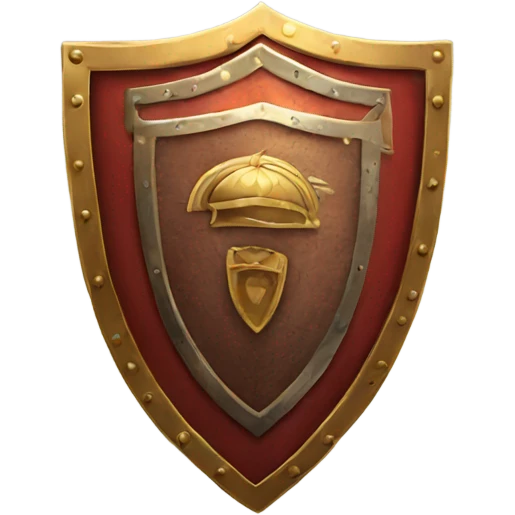 Roman shield emoji