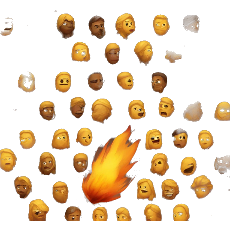 dust and fire  emoji