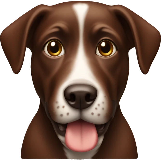 Dog chocolate  emoji