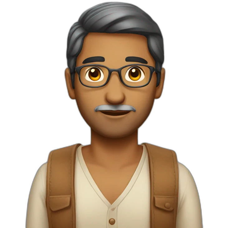 Smart Indian Man emoji