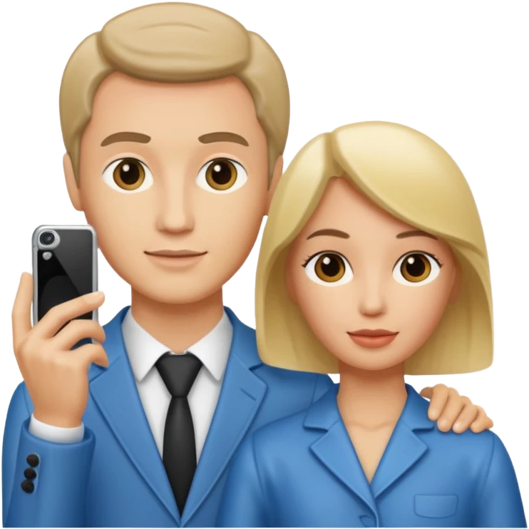 take photos with the wax figures emoji