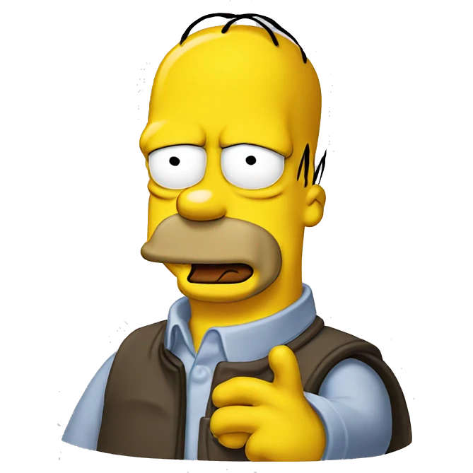 homer Simpson emoji