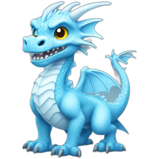 ice dragon emoji