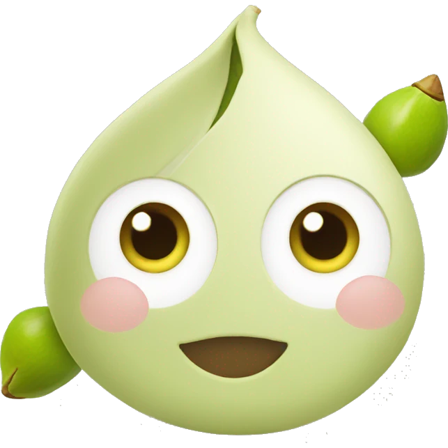 pistachio wishes happy Eid emoji