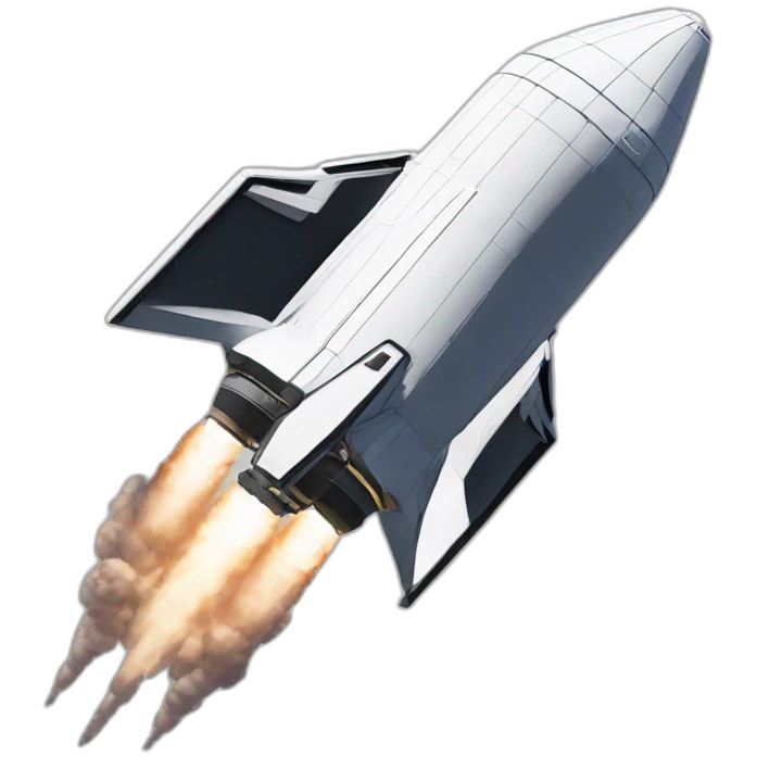 Spacex starship emoji