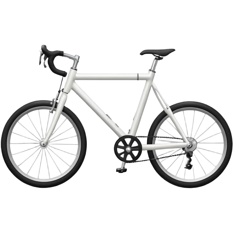 White  ns bike emoji