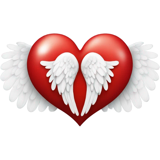 heart with angel wings emoji