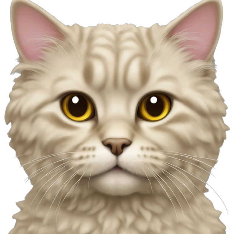 Selkirk Rex cat emoji