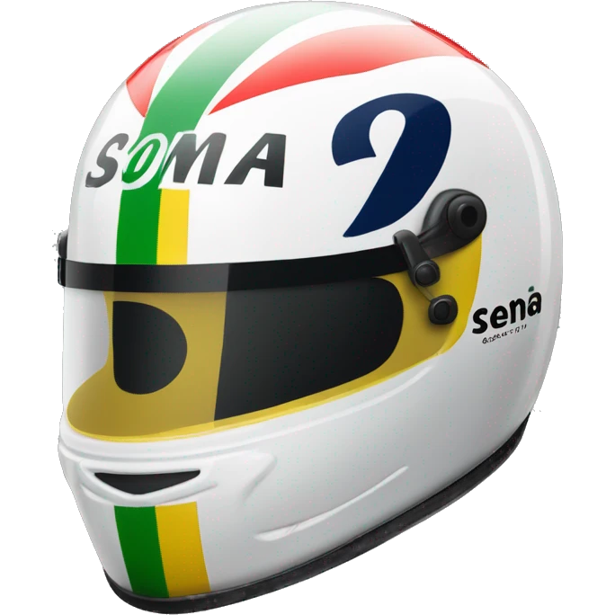 ayrton senna helmet emoji