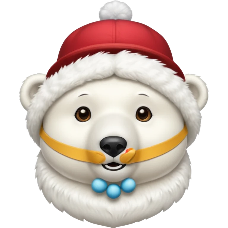 polar bar with hat emoji