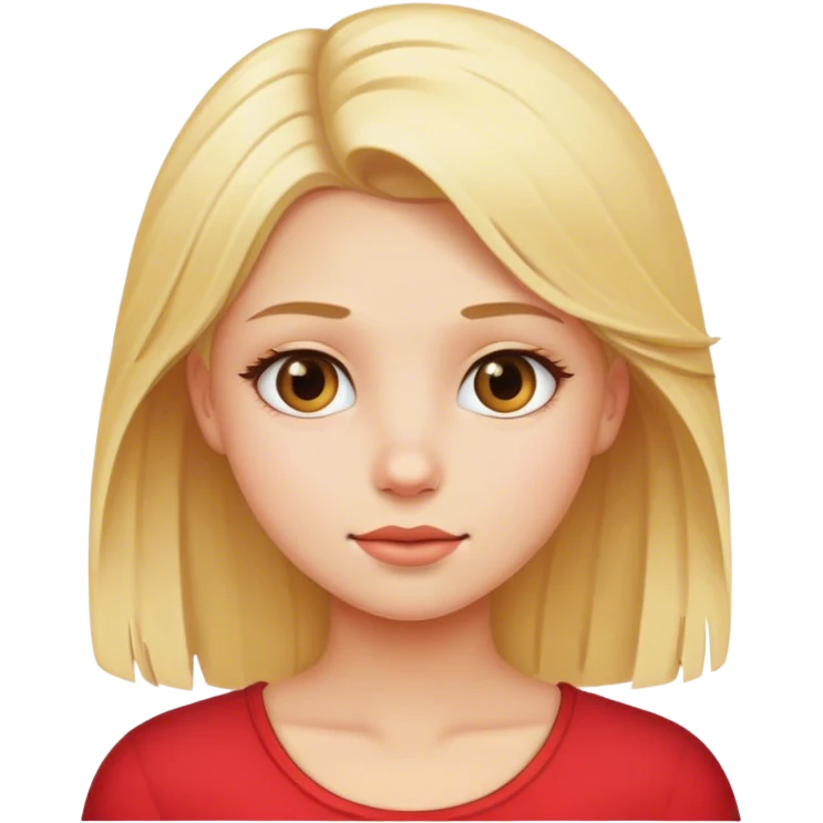 Run blond girl emoji