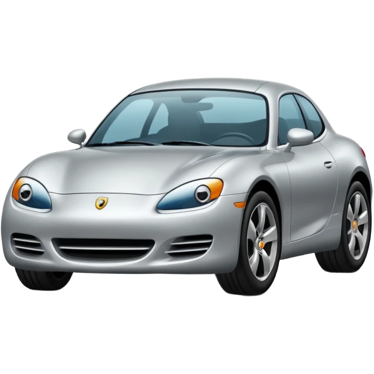 A car up view car front to display up car back to display bottom emoji