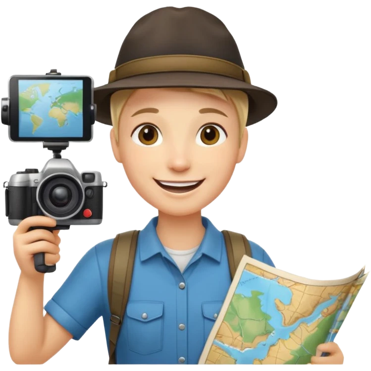 Photo Enthusiast + tripod strap, Tour Group. emoji