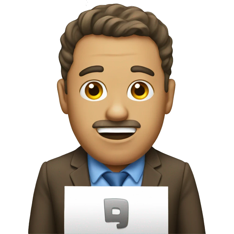 Hating powerpoint emoji