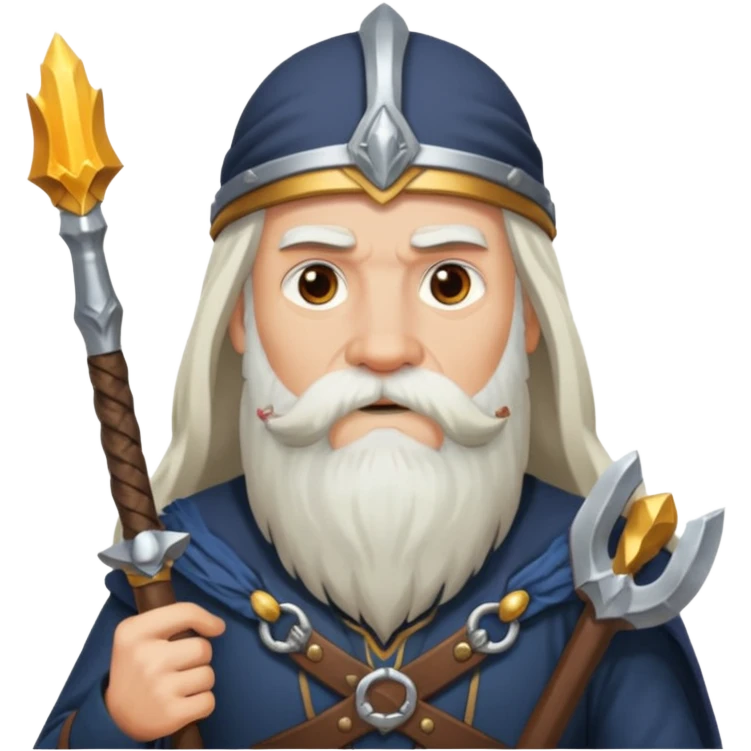 odin with Gungnir emoji