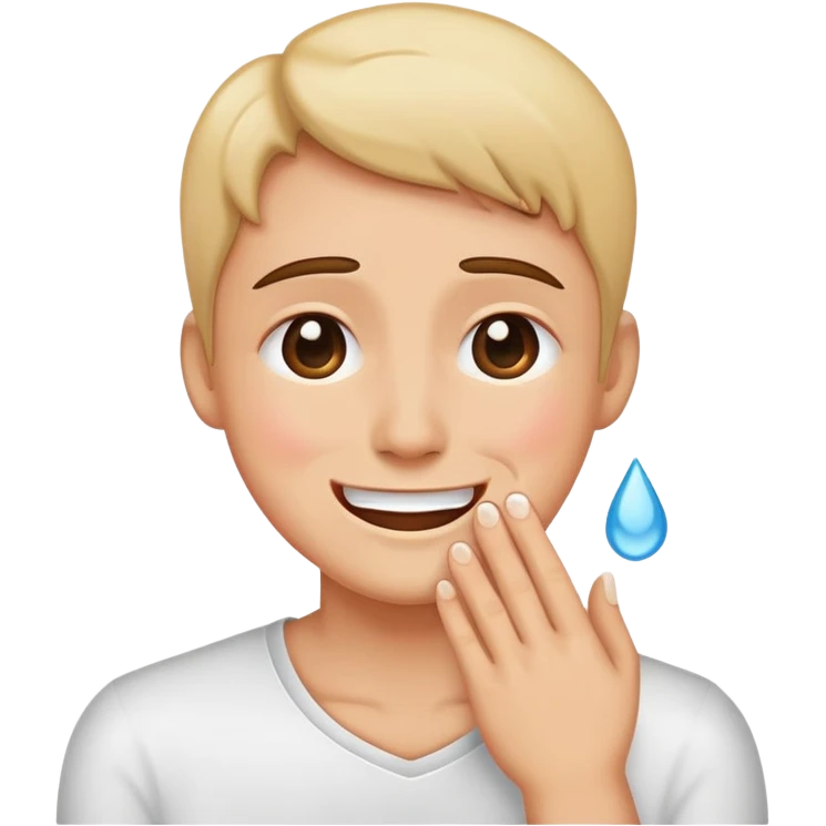 너무 좋아서 눈물 emoji