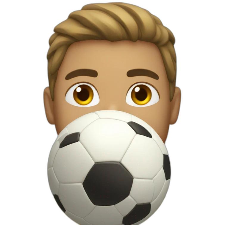 Soccer man emoji