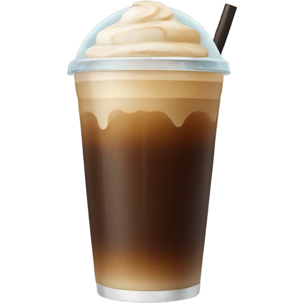 Ice coffee  emoji