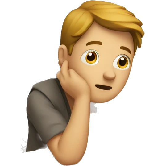 confused person looking at map emoji