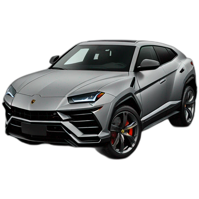 Lamborghini urus grey colour emoji