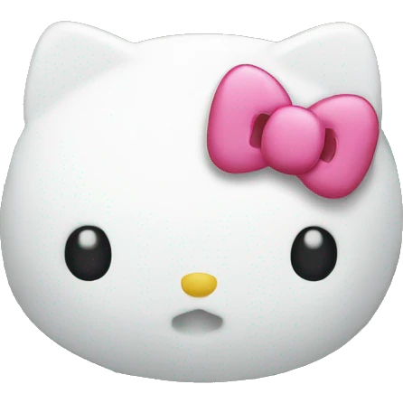 Hello kitty money emoji