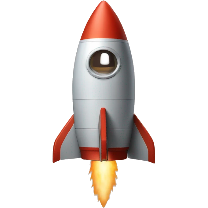 Rocket with cowboy emoji