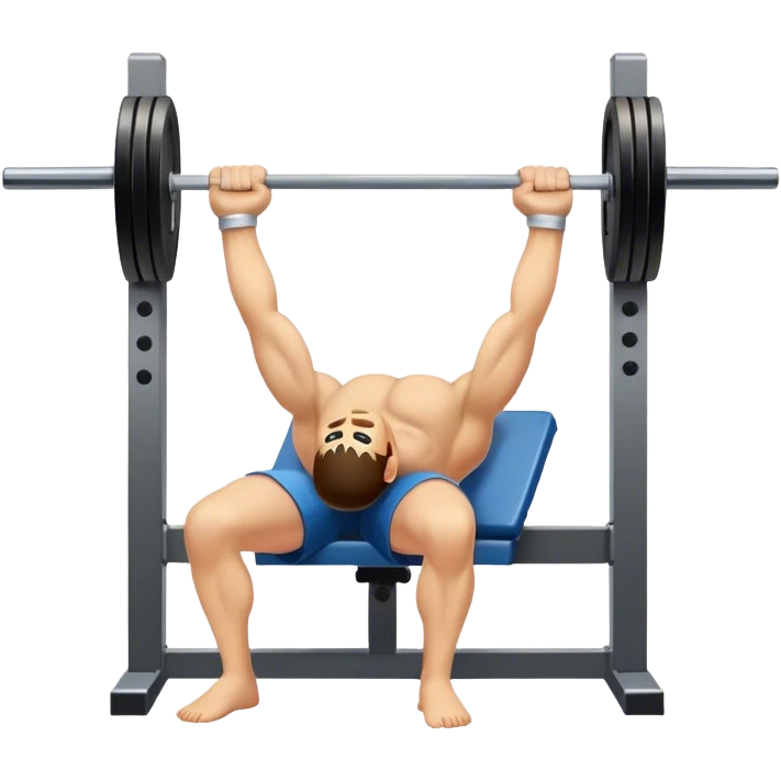 close-grip flat-benchpress emoji