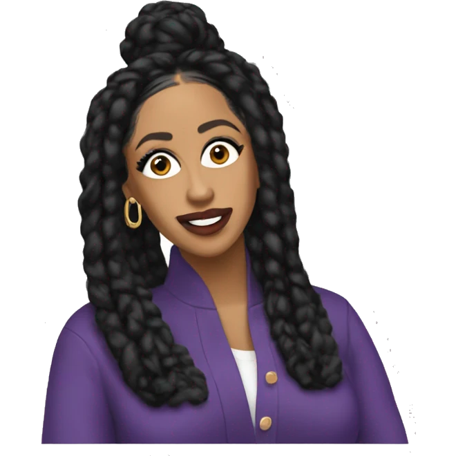 cardi b emoji