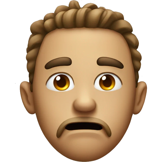 emoji face being ashamed while biting his lip emoji