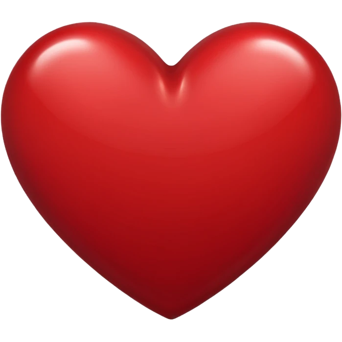 dark red heart emoji emoji