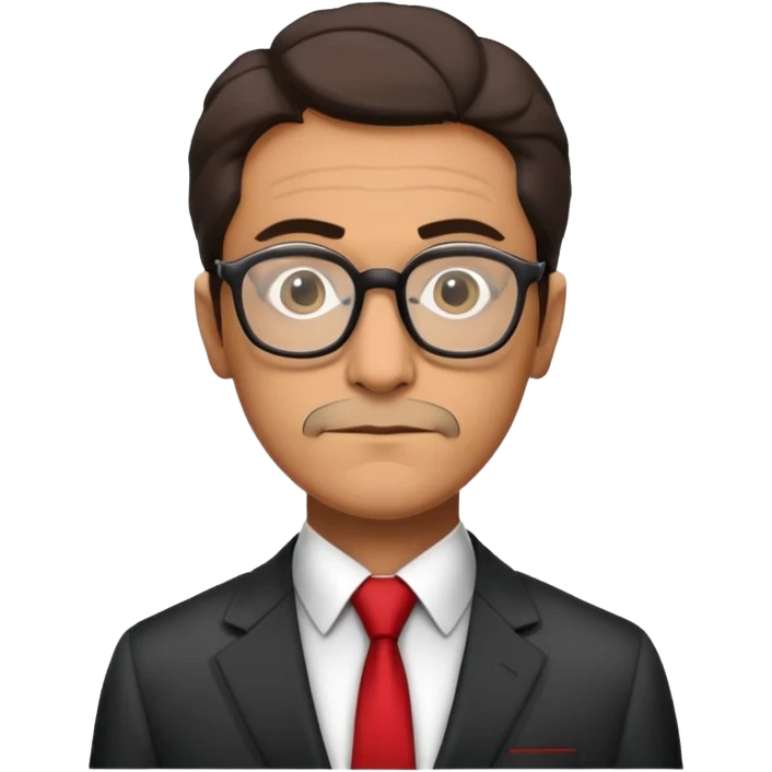 The Professor from Money Heist emoji