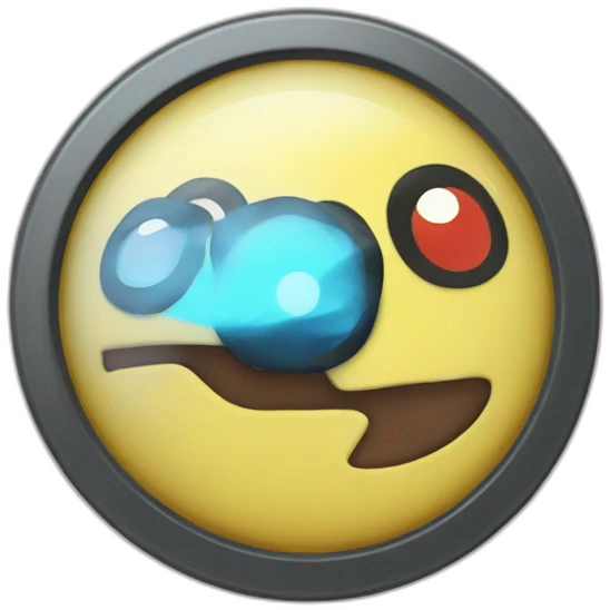 Confirm Button Pokemon Badge  emoji
