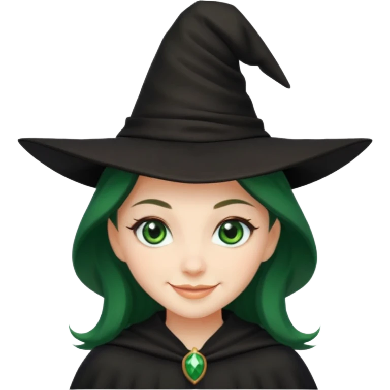 cute witch emoji