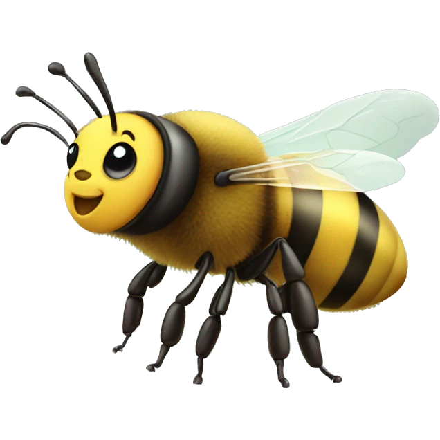 Cute bee emoji