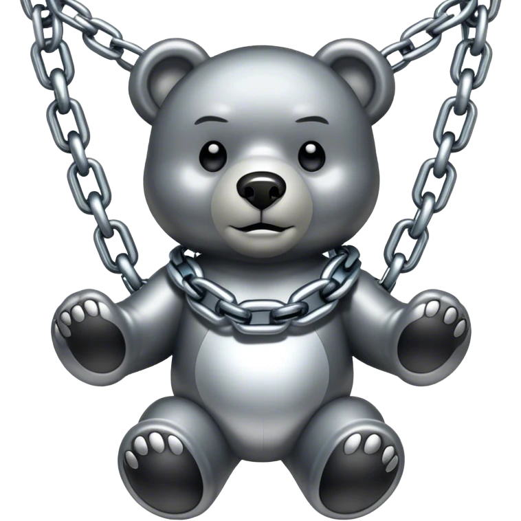 chains bear emoji