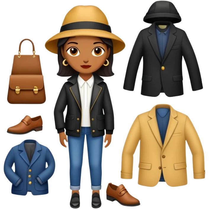 clothing designer emoji
