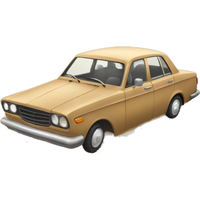 car with autumn leaves on it emoji