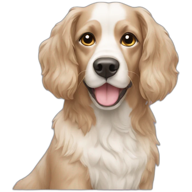 spaniel mix emoji